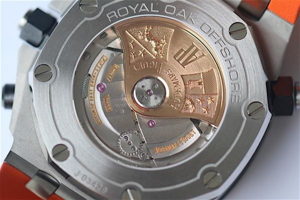 Royal Oak Offshore Diver Chronograph Orange & Green Dial Rubber JF A3126