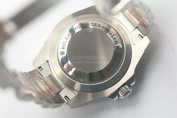 Rolex 116600 Sea Dweller Ceramic Black Dial Bracelet Noob SA3135