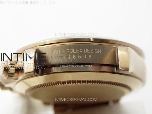 Daytona 116506 RG APSF Brown Dial Numbers Markers On RG Bracelet Slim A7750 (same thickness as gen)