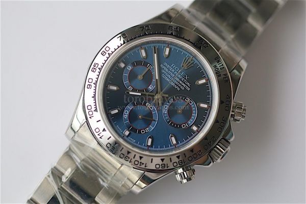 Daytona 116509 Blue Dial Bracelet JF A4130 V2