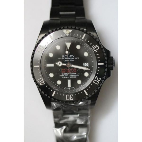 Rolex Sea-Dweller DEEPSEA 116660 PVD Jacques Piccard Edition A2836