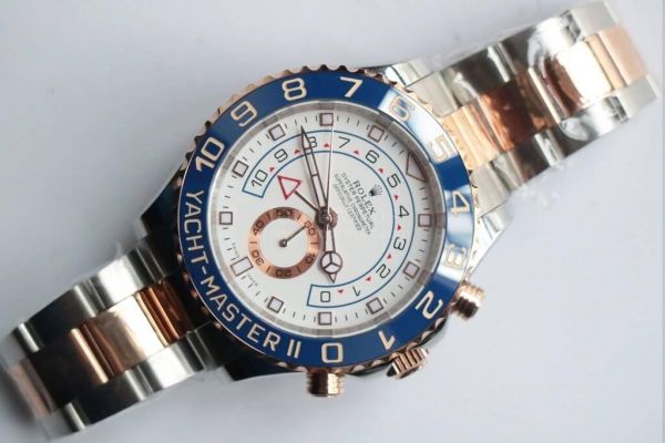 YachtMaster 116681 Blue RG/SS White BP Asia 4161