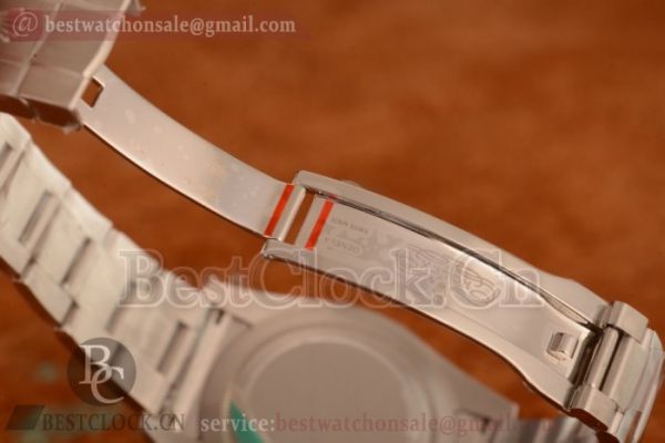 1:1 Rolex Oyster Perpetual Air King 114300-0003 Clone Rolex 3135 Auto Blue Dial Steel Bracelet (AR)