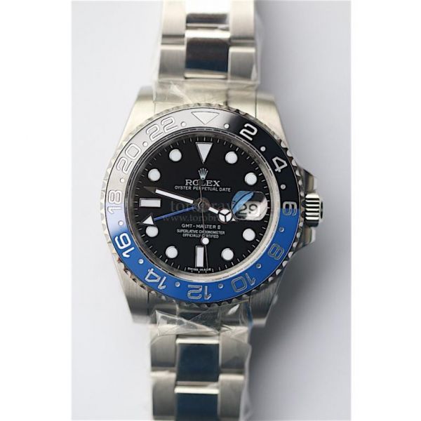 GMT-Master II 116710 BLNR Black/Blue Ceramic Bracelet A2836 Noob V5