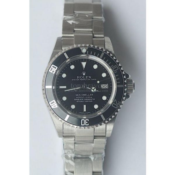 Rolex 16600 Sea Dweller Black Dial Bracelet BP SA3135